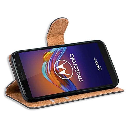 Verco Wallet Case for Motorola E6 Play Book Cover with Magnetic Closure compatible with Motorola Moto E6 Play Flip Case with Card Slots Faux Leather - Image 3