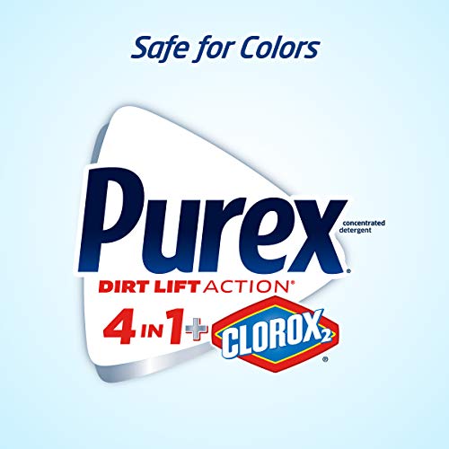 Purex Liquid Laundry Detergent Plus Clorox, Original Fresh, 128 Fl Oz