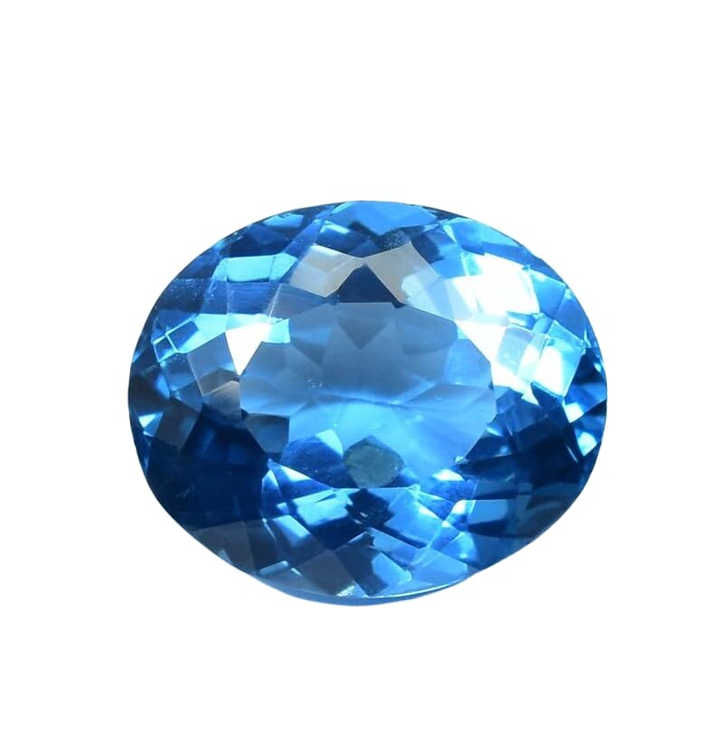 Aigue-marine naturelle ovale pour façonner votre bague et collier d'été au quotidien