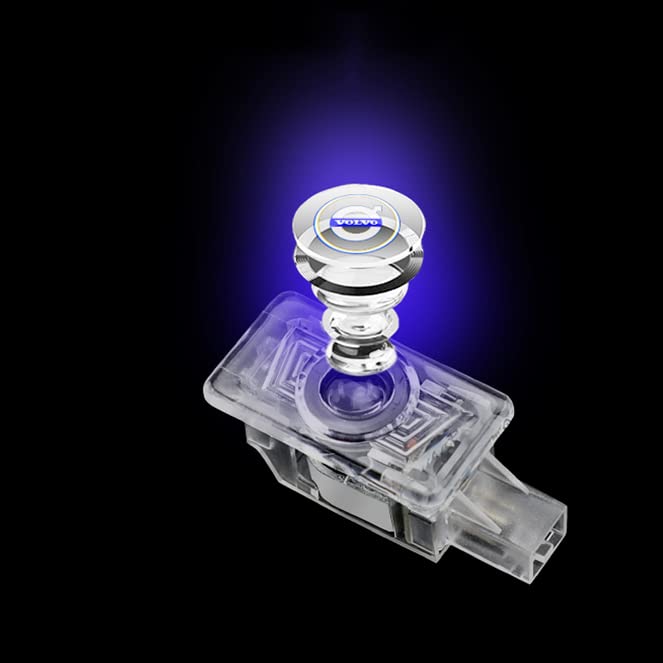 LED PROJECTOR シルバー Car Door LED Light Logo Projector for Volvo S90 xc60 xc90