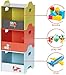 labebe - Storage Bins, Toy Wooden Storage Cubes Box, Kid Toy Organizer and Storage for 1-5 Years Old, 3 Toy Stacking Bins, Cube Useful Stackable Storage Bins, Toy Box Container as Birthday Gift - Fox
