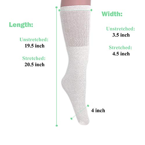 AWS/American Made Athletic Tube Socks White Sport Socks 6 PAIRS Size 9 to 154