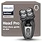 Philips Afeitadora Cabeza Serie 7000 Pro – Afeitadora Cabeza para Hombres y Mujeres, Cabezal flexible 360°, Cuchillas ComfortCut para un Afeitado Apurado y Suave, HS7980/15