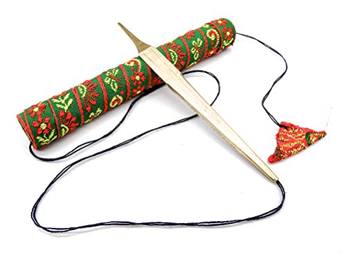 Maultrommel Danmoi - messing - uit Vietnam incl. bamboe hoes