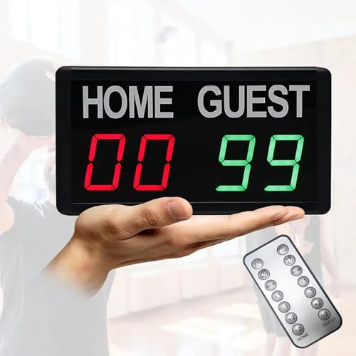 Marcador digital LED multisport para interiores miniatura 1