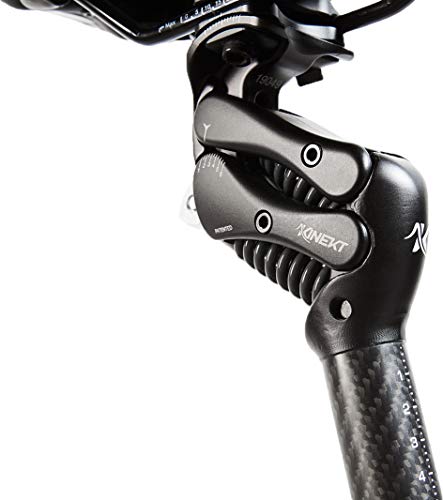 KINEKT 3.1 Carbon Fiber Bike Seatpost with Suspension, Rider Weight MD 150-200 lbs, Post 27.2 x 330 mm