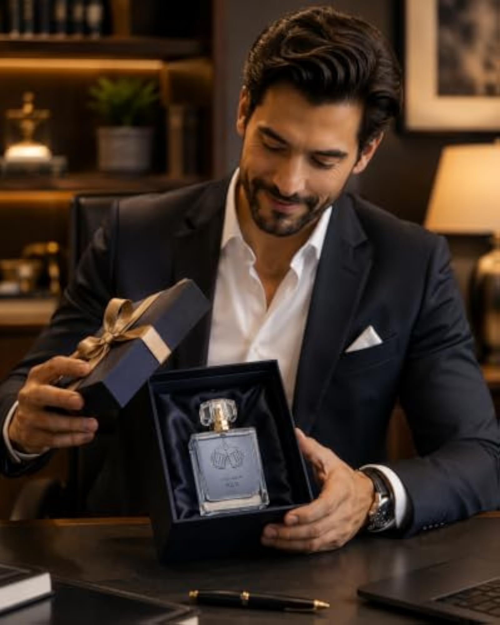 Aqua Eau de Parfum Gift Set for Men, Premium Fragrance