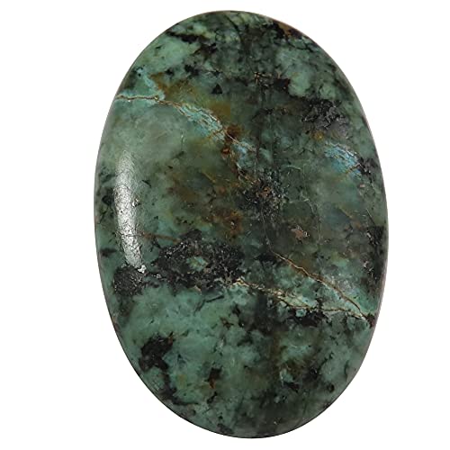 Turquoise naturelle en cabochon 54,8 ct pour remplacer une pierre de bijou