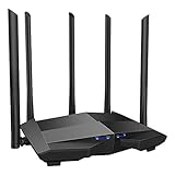 Bei der täglichen Verwendung von WLAN im Haushalt ist für das Herunterladen von HD-Videos und das Spielen von Spielen eine stabile und schnelle Netzwerkumgebung erforderlich. Das 1200M-Hochgeschwindigkeitssignal mit 2,4G + 5G ist gleichzeitig schneller und leistungsstärker !.