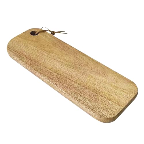 Premium Food Grade Material: Crafted from durable food-safe wood this board ensures hygienic food handling and resists wear and warping while adding rustic charm to your presentation whether in the kitchen or at a backyard gathering