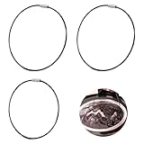 Kettenwachs Wachsringe für Wachskocher Fahrradkette Kettenwachsgerät - 3 PCS Fahrradketten Ringe für Kettenwachs Rennrad Heißwachs Eintauchhilfe, Saubere Pflegeset für Fahrradkette Heißwachsen Zubehör