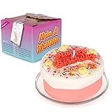 Happy Birthday Candle Cake Gift – Cute Birthday Cake Scented Candles {Gift for Women, Men,...