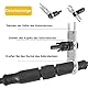 2 Stück Solar Schraubenschlüssel Set für Solarpanel Kabel Systemdraht Steckverbinder MC4 Stecker Zinken Schraubenschlüssel Zum Trennen Von Buchse Und Stecker