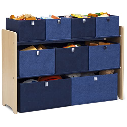 Gap Gapkids Deluxe Toy Organizer - Greenguard Gold Certified, Navy/Natural #TOP2
