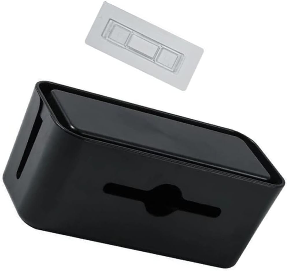 LALAFINA Cable Management Box Lid Power Line Organizer for Desk Waterproof Charging Cable Storage Box Cord Line Manager