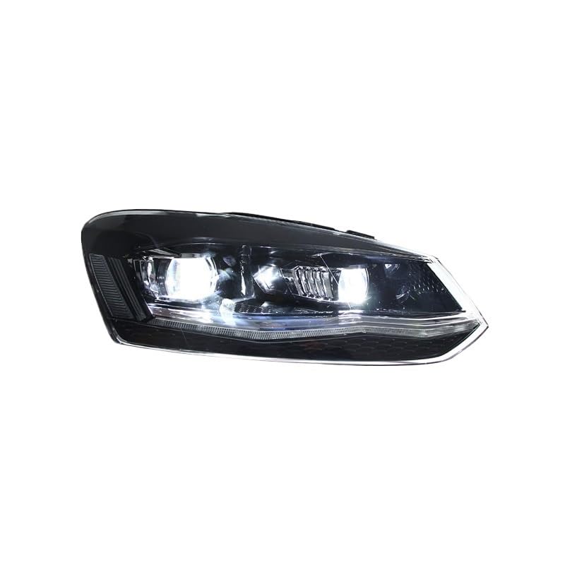 Faros LED para VW Polo 2011-2018 con luces antiniebla traseras e intermitentes coche 6