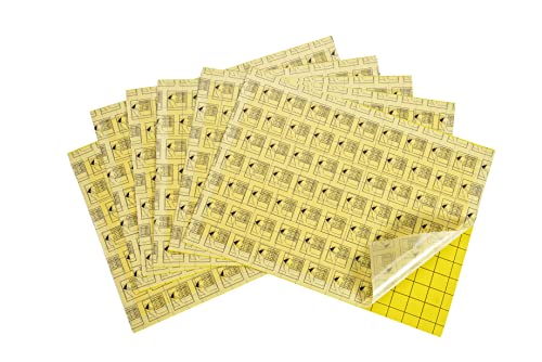 Proandre - Recambio de 6 Láminas Adhesivas para Trampa de Insectos de Acero Inoxidable | Atrapa Moscas, Mosquitos y Avispas | Trampa Moscas y Mosquitos para Interiores y Exteriores