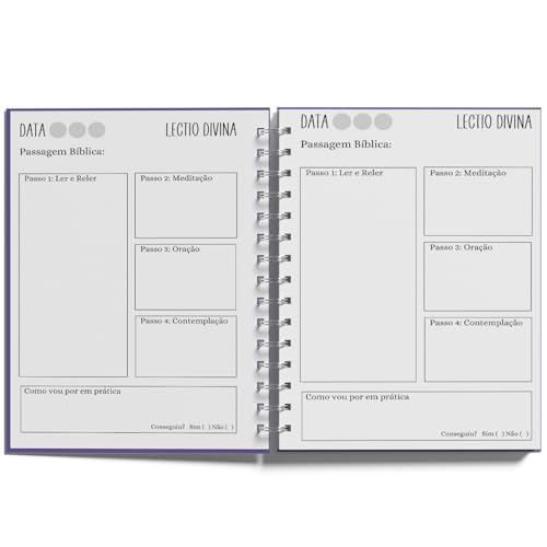 Planner Devocional Lectio Divina – Uma Jornada Espiritual Diária (Gratia)