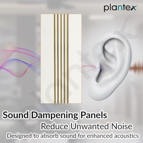 Image of Plantex Louvers Panel for Wall /8 Feet Wall Panels /3D Charcoal Panel for Interior Walls Decor - Pack of 3 Covers - 24 Sq. Ft, Size-1 Feet x 8 Feet (YD-1202)