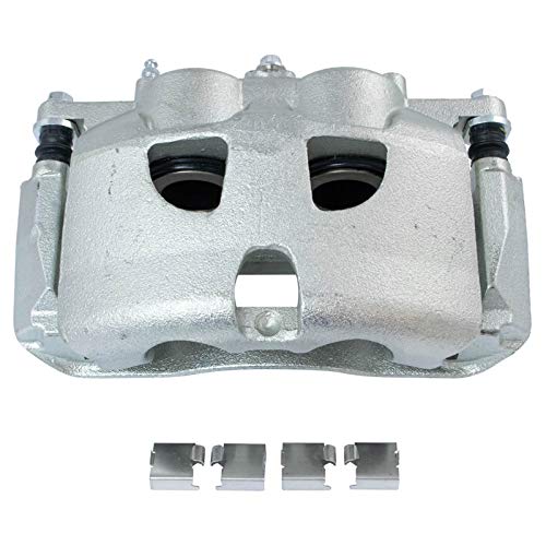 Image of TRQ Front Left Brake Caliper w /Bracket Drivers Side | For 2012-2020 Ford F-150