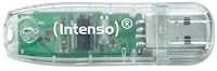 Intenso Rainbow Line 32 GB USB-Stick USB 2.0, Durchsichtig, Schwarz (Packung mit 2) – Ansicht 7