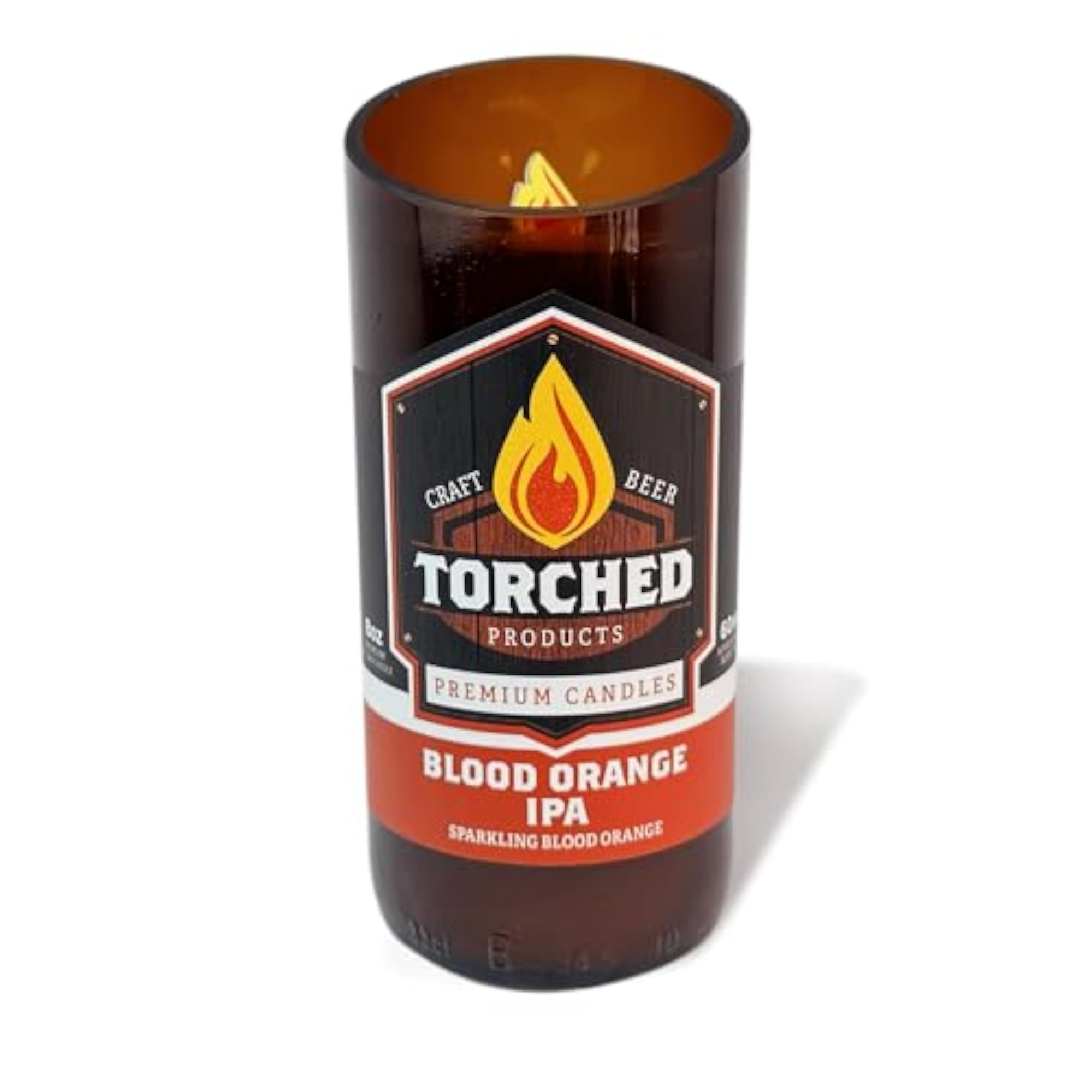 Beer Candles Blood Orange IPA, Unique Gift