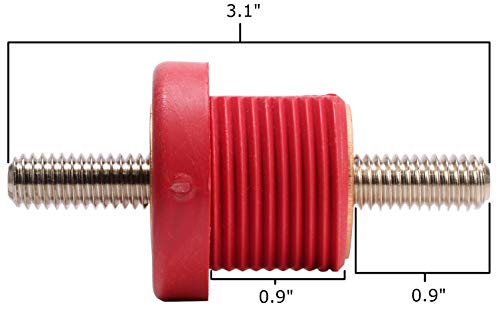 Fastronix Premium High Current 3/8" Thru Panel Battery Terminal Connectors #TOP2