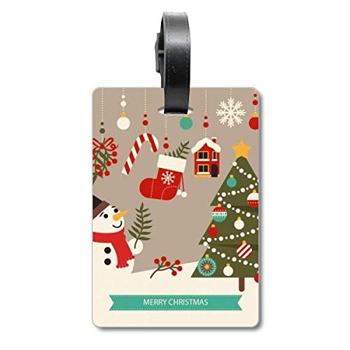 Gants de Noël Bonhomme de Neige avec étiquette d'identification pour ne plus rien perdre