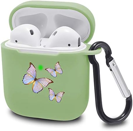 LuGeKe Cute Koala Green Case Cover for Airpods 1/2 with Keychain, Lovely Koala Bear Soft Shockproof Fun Animal Print Protective Airpods 1/2 Cases Cool Charging Case with Design for Boys Girls Friend