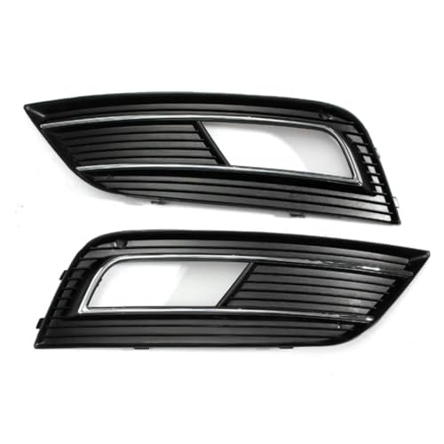 Rejillas para faros antiniebla delanteros de Audi A4 B8 Quattro con Facelift 2012 a 2015 en par