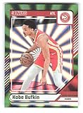 2024-25 Donruss Holo Green Laser #107 Kobe Bufkin Atlanta Hawks NBA Basketball Trading Card