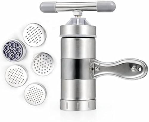 Máquinas de pasta manuales de bricolaje Práctico Manual de cocina Pasta Fideos Máquina de prensa de espaguetis Máquina de pates Exprimidor de frutas y verduras Máquina de prensado de a