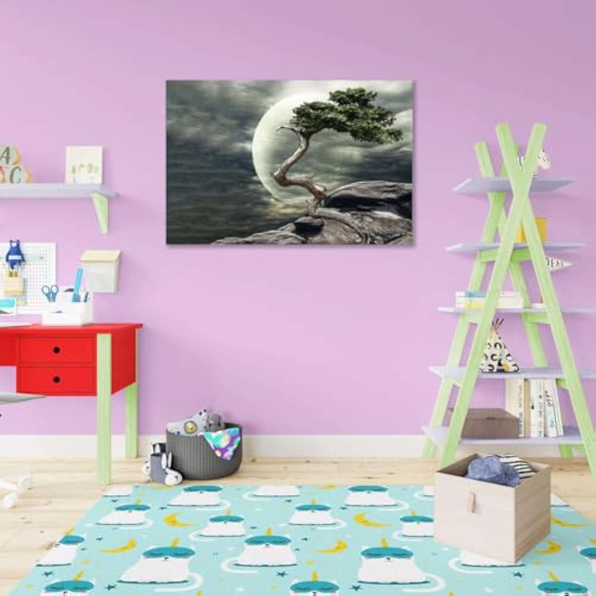 Struggle for Life Concept Peel & Stick Vinyl Wall Sticker