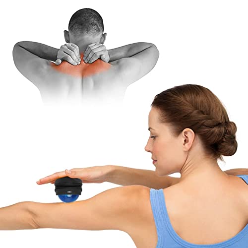 Fyy Manual Massage Ball, [2 Pack] Handheld Massage Roller Ball Essential Oils Massage Ball, Physical Therapy Tool For Myofascial Release Muscles Pain Relief Deep Tissue Massage #TOP5