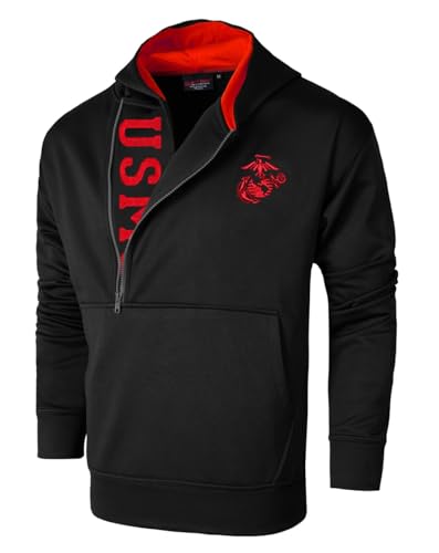 United States Marine Corps Half Zip Hoody