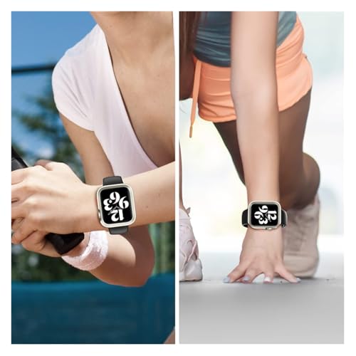 Funda iWatch 44mm protectora de TPU flexible contra golpes cotidianos 7