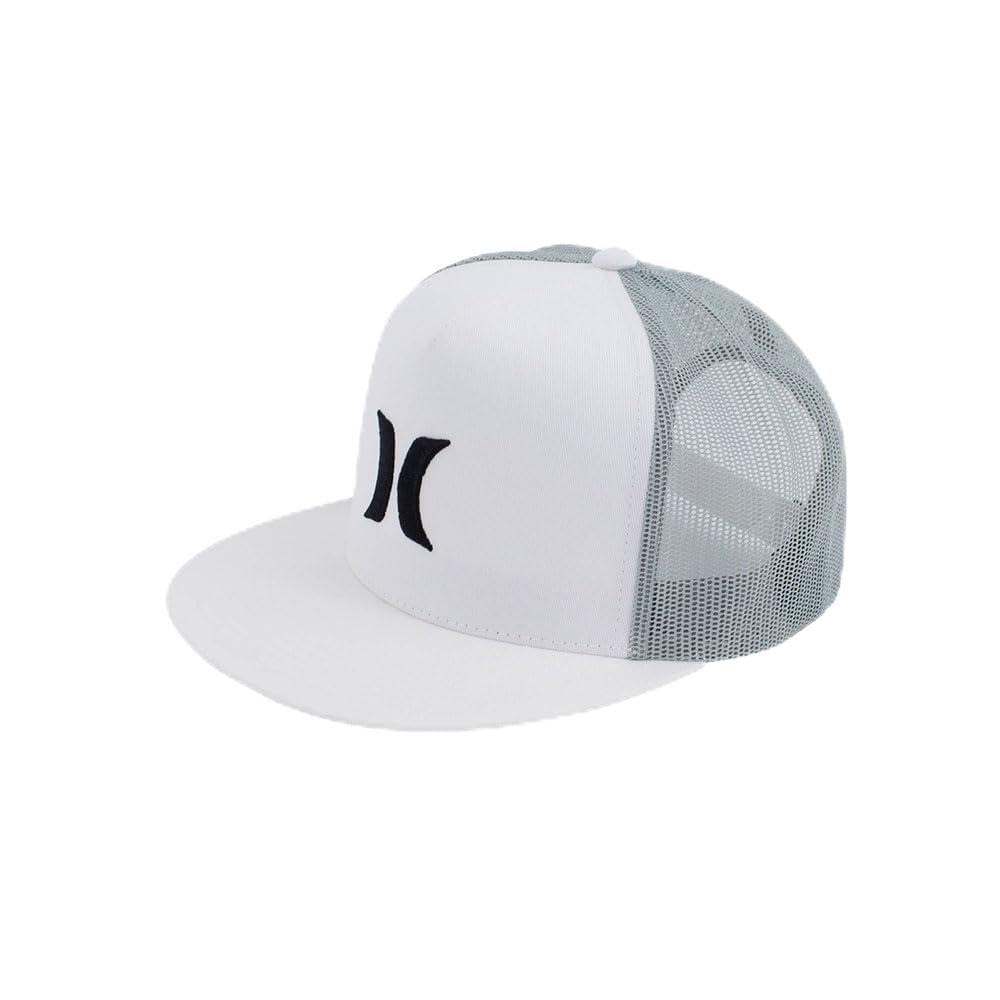 Hurley Men's Weiã Icon Solid Trucker Cap One Size White