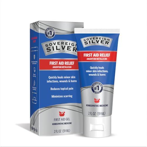 Sovereign Silver Colloidal Silver Gel Wounds & Burns 2 fl oz (59 mL)