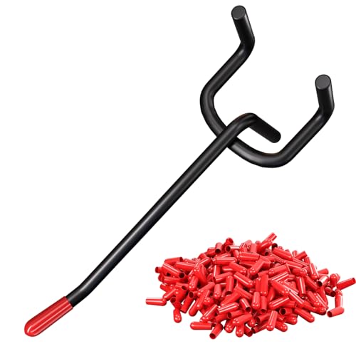 Crochets pour panneau perforé 10,2 cm indispensables pour ranger le garage