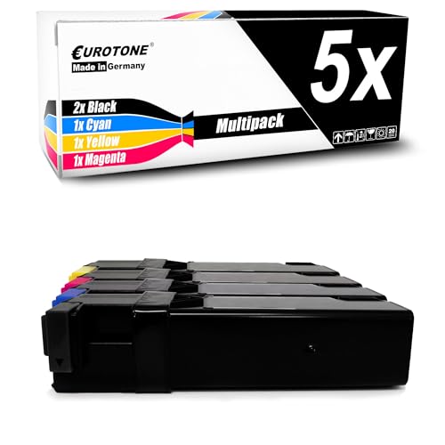 Toner Xerox Phaser 6125N Eurotone compatible multipack 5 cartouches 106R01331