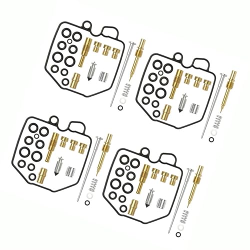 Kit réparation carburateur CB750K et SC Nighthawk 1980-1983 - Pack complet de 4 jeux pour moto