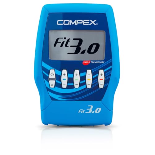 Compex Fit 3.0 Elettrostimolatore Muscolare EMS, TENS e Massaggio - 20 Prog