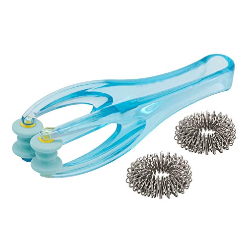 Lindo FingerCare Massager - Finger Massage System, Includes One Finger Roller and Two Massage Rings