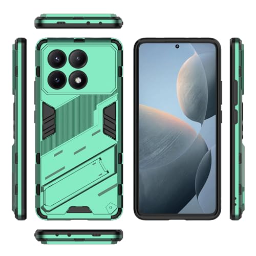 WOKEZ 360° Skyddsfodral för Xiaomi Poco X6 Pro - Grön och Stötsäker