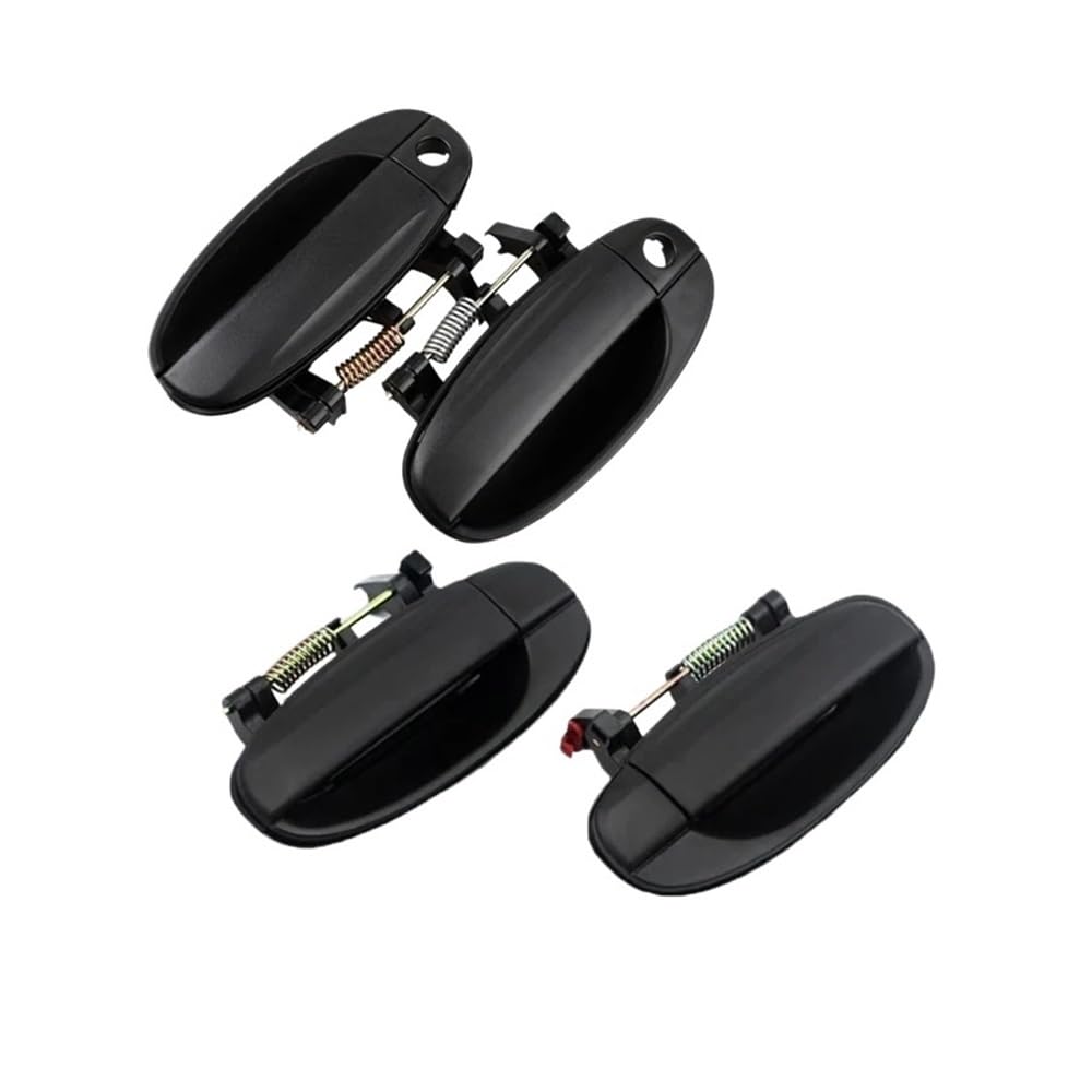 Ymyyqw A Set Car Outer Door Handle Car Front Rear Exterior Door Handle Left Right Side For Aveo For Daewoo For Kalos 2003 2004 2005 2006