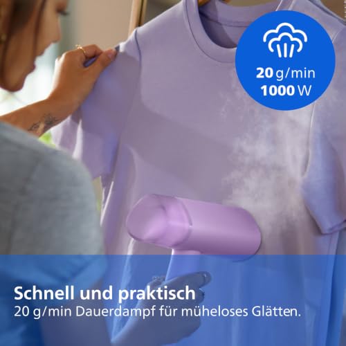 Philips Steamer 3000 Serie, Lila, 1000 W – Ansicht 3