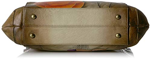 Anna By Anuschka Medium Slim Shoulder Bag, Floral Paradise Tan #TOP3