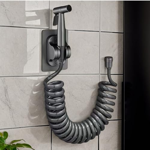 Bidet de mano con manguera flexible y mango ergonómico para baño 4
