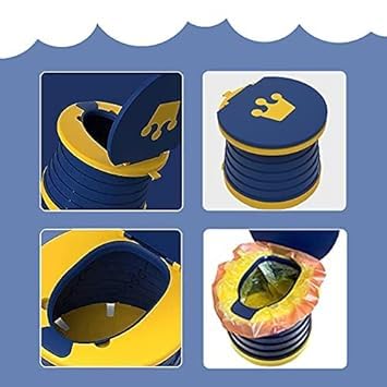 Image of Portable Potty for Toddler,Travel Potty Seat for Toddler,Travel Toilet Kids