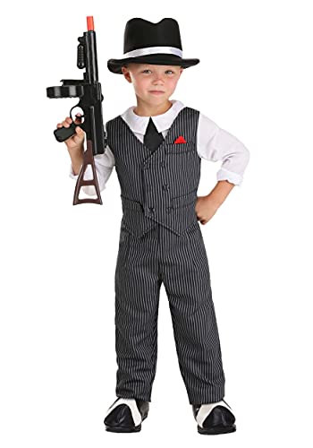 Disfraz Gangster Halloween para Niños Pequeños 4T miniatura 2